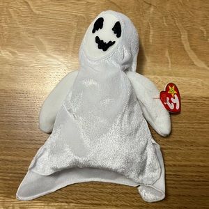 Ty Beanie Babies Sheets The Ghost Vintage 1999 Mint Mint Tag Rare Halloween Toy